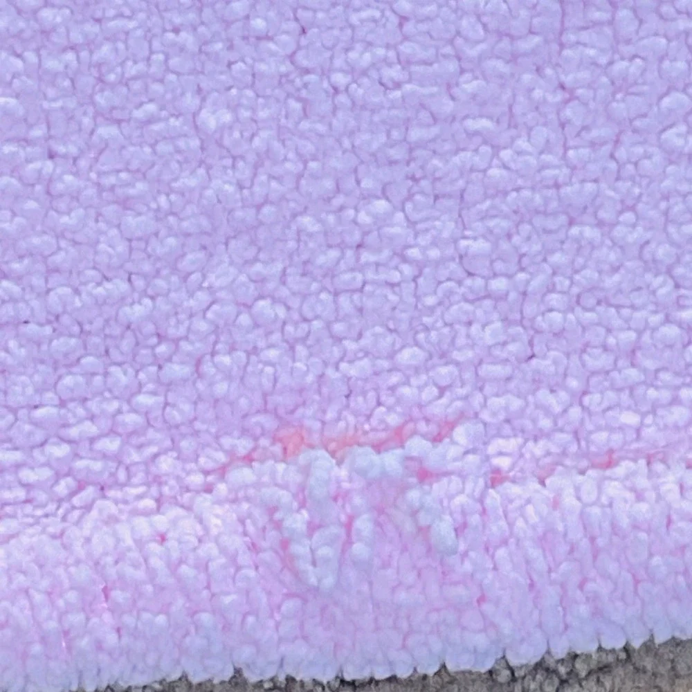 Tiddliwinks Light Pink Chenille Teddy Bear Fairy Satin Patch Baby‎ Blanket 30x40
